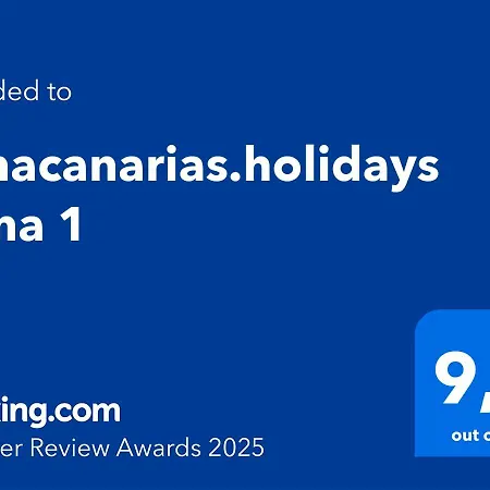 Apartment Almacanarias.holidays Alma 1 *