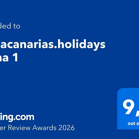 Lägenhet Almacanarias.holidays Alma 1